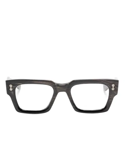 Akoni Square-frame Glasses In Black