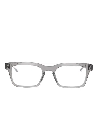 Akoni Square-frame Glasses In Gray