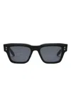 Akoni Square-frame Sunglasses In Black