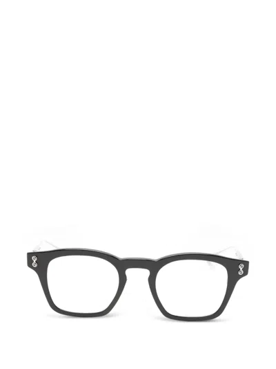 Akoni Square Glasses In Black