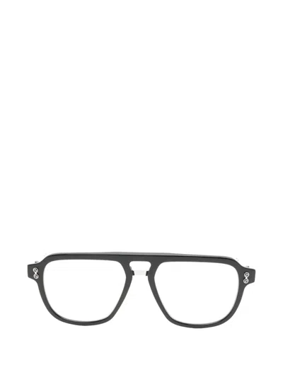 Akoni Square-frame Glasses In Black