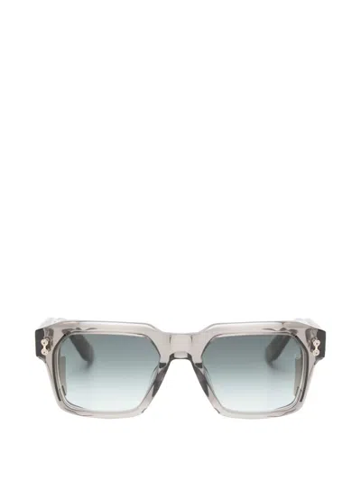 Akoni Square-frame Sunglasses In Gray