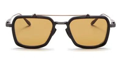 Akoni Sunglasses In Yellow