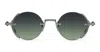 Akoni Jupiter Sunglasses In Palladium