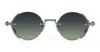 Akoni Jupiter Sunglasses In Palladium