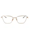 Akoni Vega Glasses In Brushed White Gold-black Rhodium