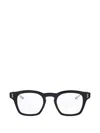 Akoni Wise Square-frame Glasses In Black