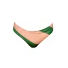 Akosua Swimwear Women's If Zic Zac Was A Person Bikini Bottoms - Beige & Green