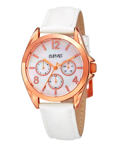 Akribos Xxiv August Steiner Women's Leather Watch