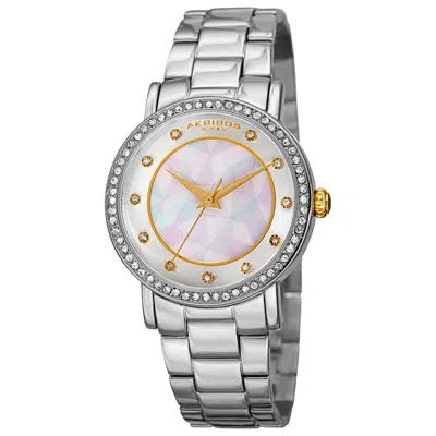 Akribos Xxiv Classic Women's Watch In Metallic