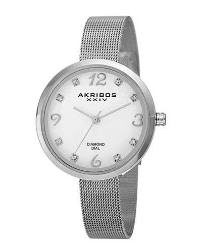 AKRIBOS XXIV AKRIBOS XXIV DIAMOND WATCH