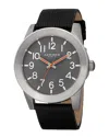 Akribos Xxiv Men's Canvas Watch