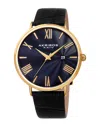 Akribos Xxiv Men's Leather Watch
