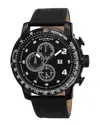 Akribos Xxiv Men's Leather Watch