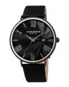 Akribos Xxiv Men's Leather Watch
