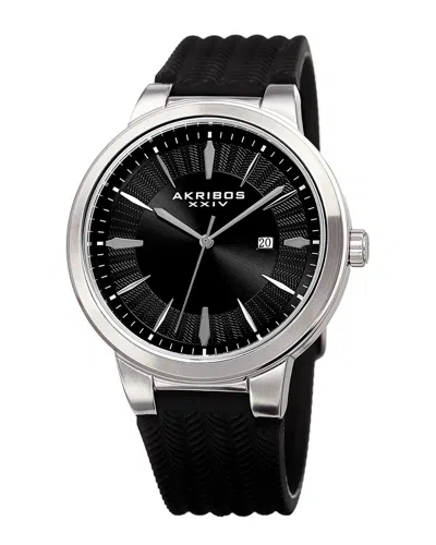 Akribos Xxiv Men's Silicon Watch