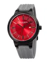 Akribos Xxiv Men's Silicone Watch