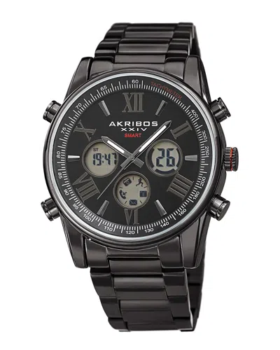 Akribos Xxiv Men's Stainless Steel Watch