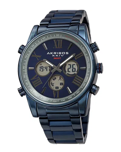 Akribos Xxiv Men's Stainless Steel Watch