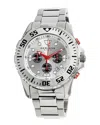 Akribos Xxiv Men's Stainless Steel Watch