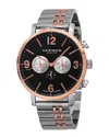 Akribos Xxiv Men's Stainless Steel Watch