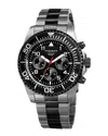 Akribos Xxiv Men's Stainless Steel Watch