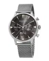 Akribos Xxiv Men's Stainless Steel Watch