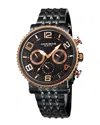 Akribos Xxiv Men's Stainless Steel Watch