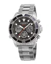 Akribos Xxiv Men's Stainless Steel Watch