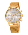 Akribos Xxiv Men's Stainless Steel Watch