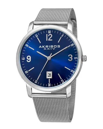 Akribos Xxiv Men's Watch In White
