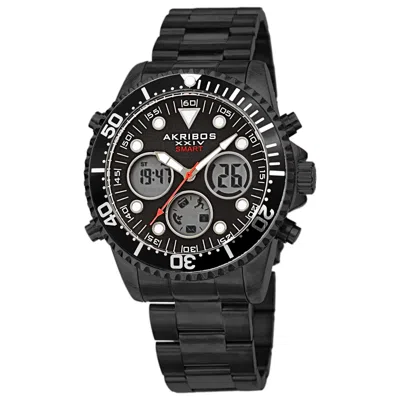 Akribos Xxiv Men's Watch Ak1094bk In Black