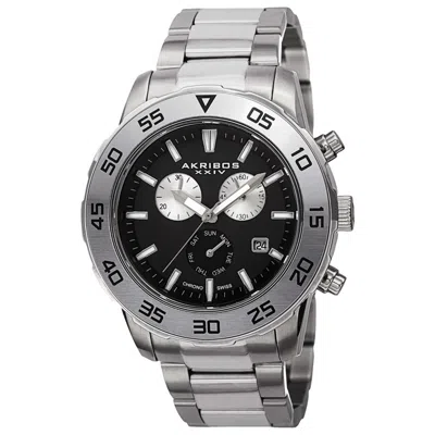Akribos Xxiv Men's Watch Ak669ssb In Neutral