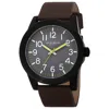 Akribos Xxiv Men's Watch Ak779bkbr In Brown