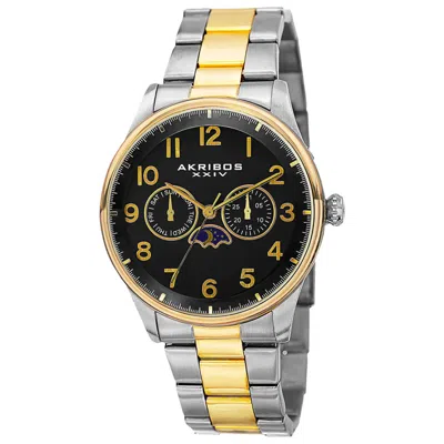 Akribos Xxiv Men's Watch Ak790ttg In Gray