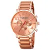 Akribos Xxiv Men's Watch In Brown