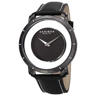 Akribos Xxiv Men's Watch Ak856bk In Black