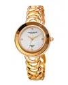 Akribos Xxiv Women's Alloy Diamond Watch