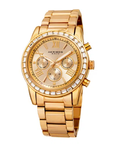 Akribos Xxiv Women's Alloy Watch