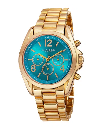 Akribos Xxiv Women's Alloy Watch In Multicolor