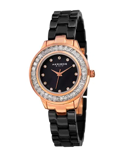 Akribos Xxiv Women's Ceramic Watch