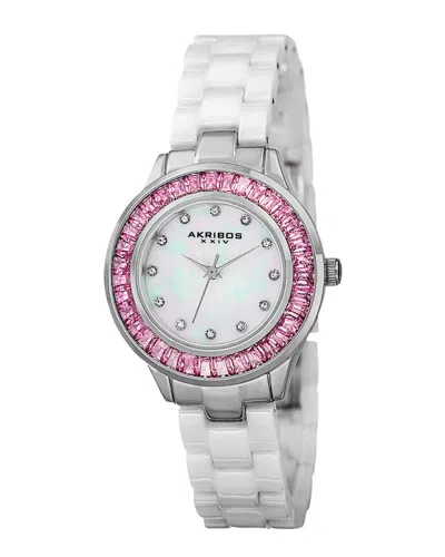 AKRIBOS XXIV AKRIBOS XXIV WOMEN'S CERAMIC WATCH\T