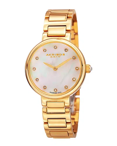 Akribos Xxiv Women's Diamond Watch