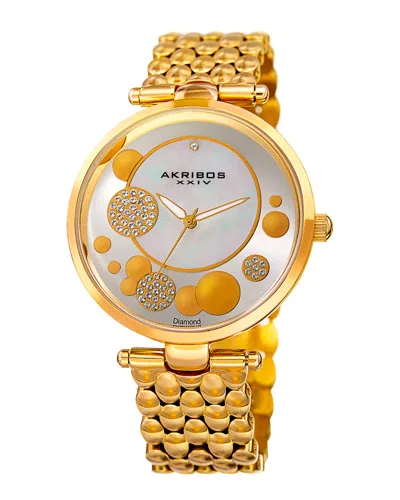 Akribos Xxiv Women's Diamond Watch