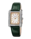 Akribos Xxiv Women's Genuine Patent Leather Watch