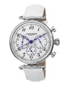 Akribos Xxiv Women's Leather Watch