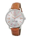 Akribos Xxiv Women's Leather Watch