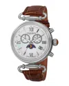 Akribos Xxiv Women's Leather Watch