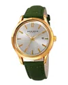 Akribos Xxiv Women's Leather Watch