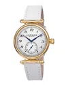 Akribos Xxiv Women's Leather Watch